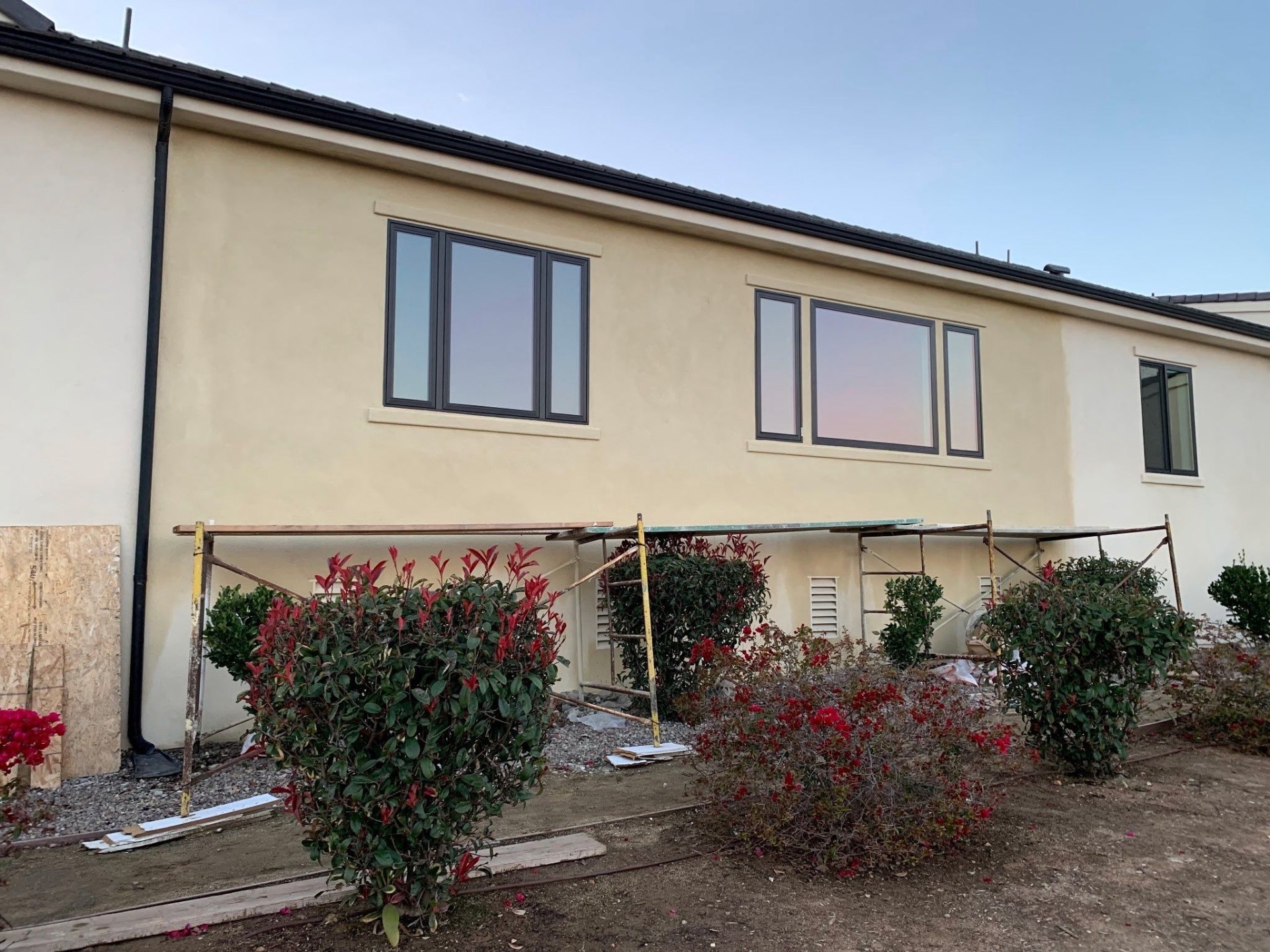 Color Coat Application - Stucco repair in North County, CA – completed by ELN Remodeling | C-35 Licensed Contractor